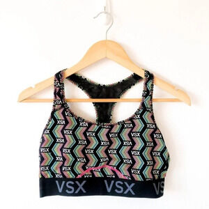 Victoria's Secret The Player Racerback  Sports Bra